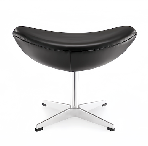 Egg Chair Replica with Stool by Arne Jacobsen - Stylish & Comfortable Design