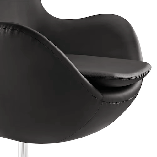 Egg Chair Replica with Stool by Arne Jacobsen - Stylish & Comfortable Design