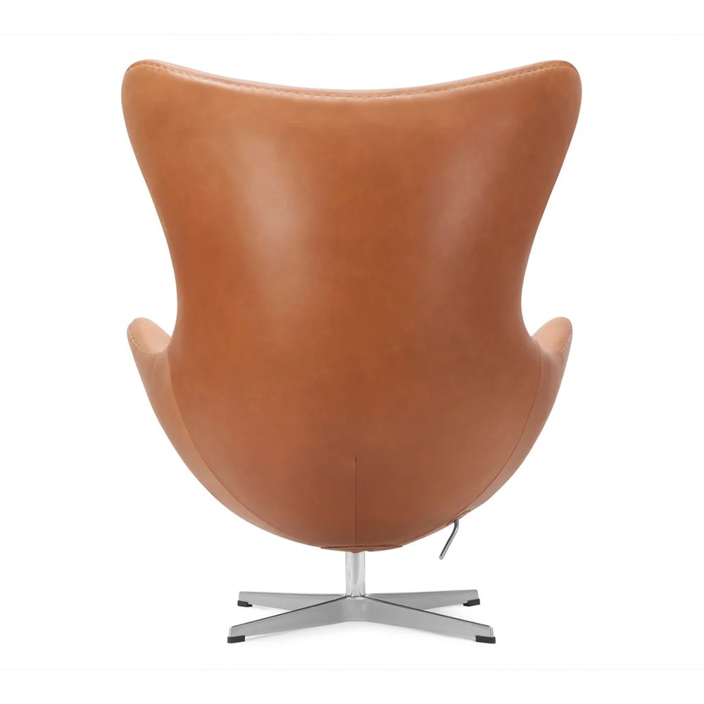 Egg Chair Replica with Stool by Arne Jacobsen - Stylish & Comfortable Design