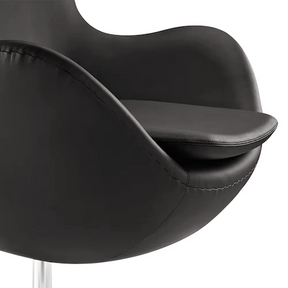 Egg Chair Replica with Stool by Arne Jacobsen - Stylish & Comfortable Design